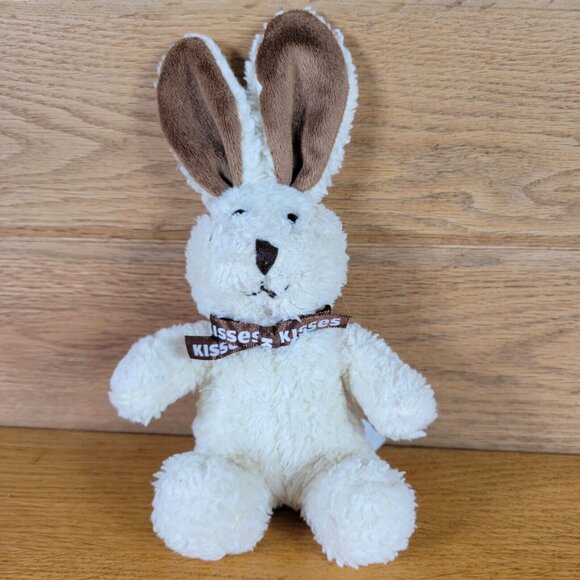 Plush Stuffed Bunny Rabbits Lot of 8 Various Sizes Colors Makers Fluffy Soft - Picture 12 of 14